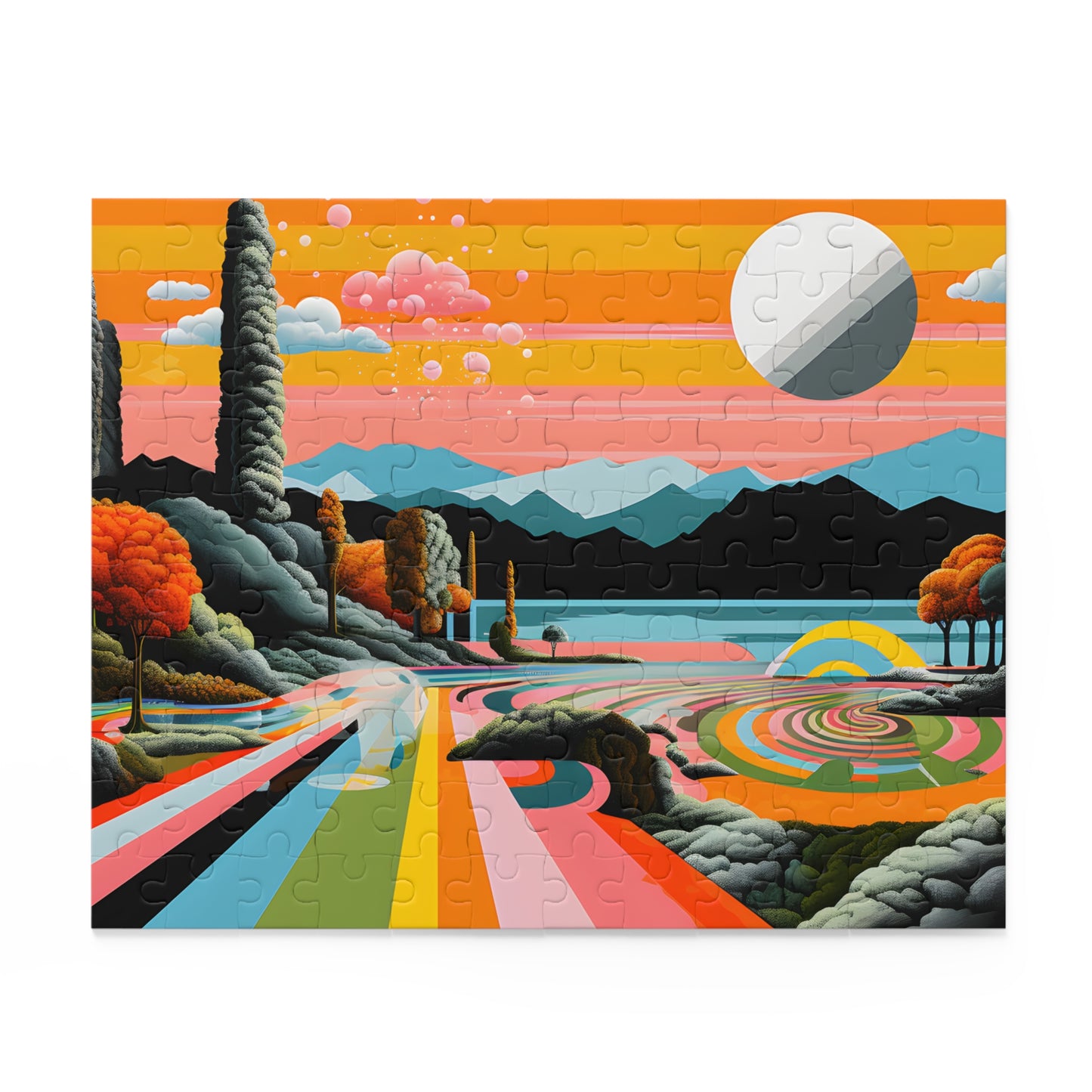 Puzzle - Black Girl Art - Velvet's View - (120, 252, 500-Piece)