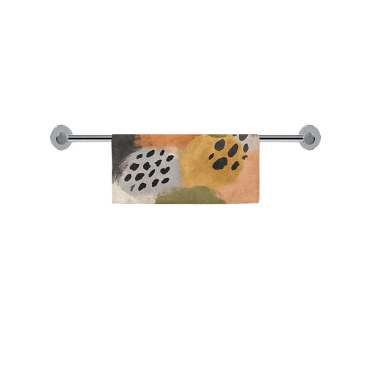 Rooted in Earth, Woven in Culture: Afrocentric Decor Inspired by Textiles, Texture & Legacy - Square Towel 13“x13”