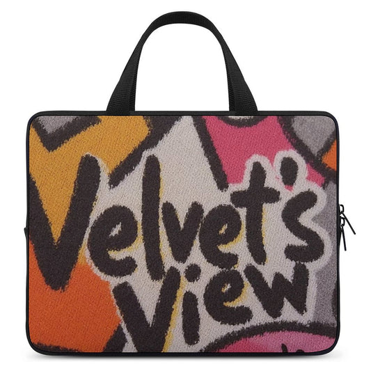 Laptop Bag - Black Girl Art - Velvet’s View - Artistic Laptop Covers Collection - Laptop Bag (Multiple Sizes) #2062