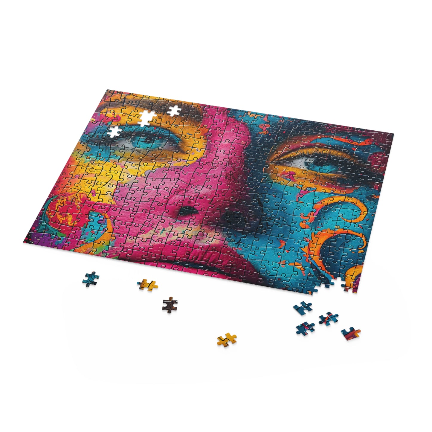 Puzzle - Black Girl Art - Velvet's View - (120, 252, 500-Piece)
