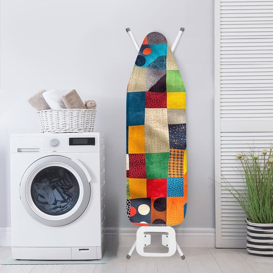 Ironing Board Cover - Velvet's View - Elegant Adinkra-Inspired Fabric Collection