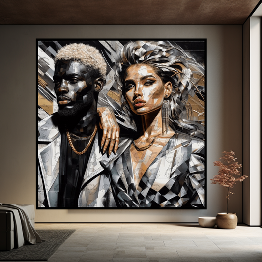 Digital Art - Urban Mosaic: Faces of Neo-Expression – Part 2 #2016