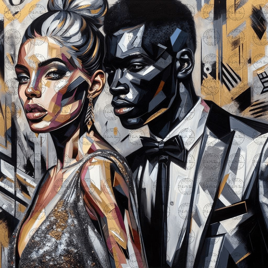 Digital Art - Urban Mosaic: Faces of Neo-Expression – Part 2 #2015