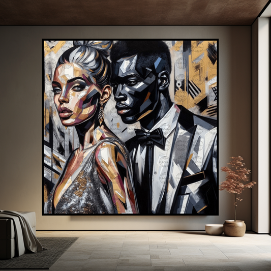 Digital Art - Urban Mosaic: Faces of Neo-Expression – Part 2 #2015