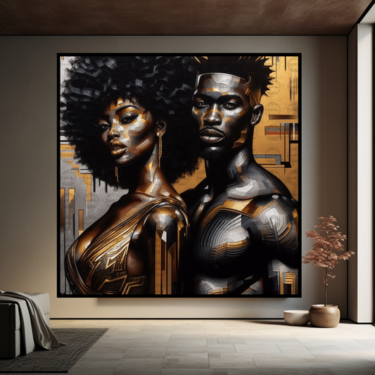 Digital Art - Urban Mosaic: Faces of Neo-Expression – Part 2 #2014