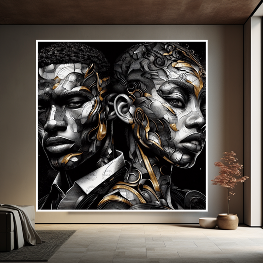 Digital Art - Urban Mosaic: Faces of Neo-Expression – Part 2 #2020