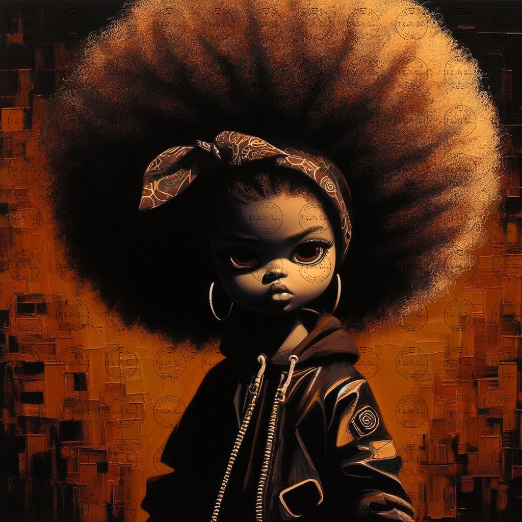 Digital Art - Meet the Prickleys!!! - Cactus Tales of Afro-Colombian Realms - #2014