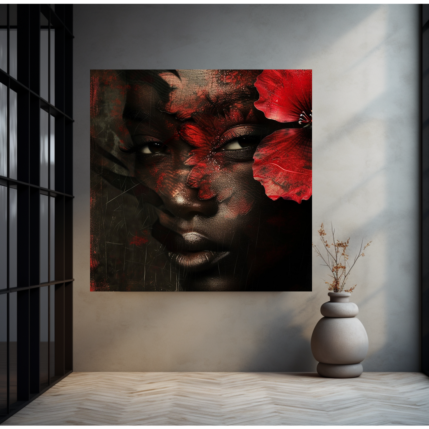 Digital Art - Botanical Elegance: A Verdant Veil - #2022