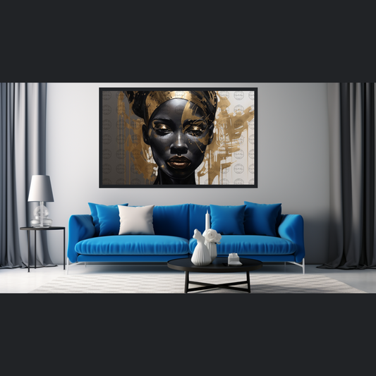 Digital Art - Gilded Insanity: The Serenity Within Chaos #2011
