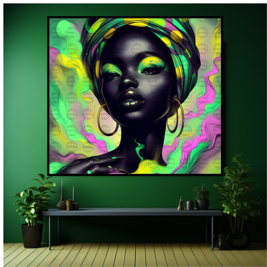 Digital Art- Mystique in Motion: A Fusion of Styles #2012