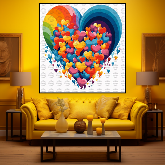 Digital Art - United Colors of Humanity #2012