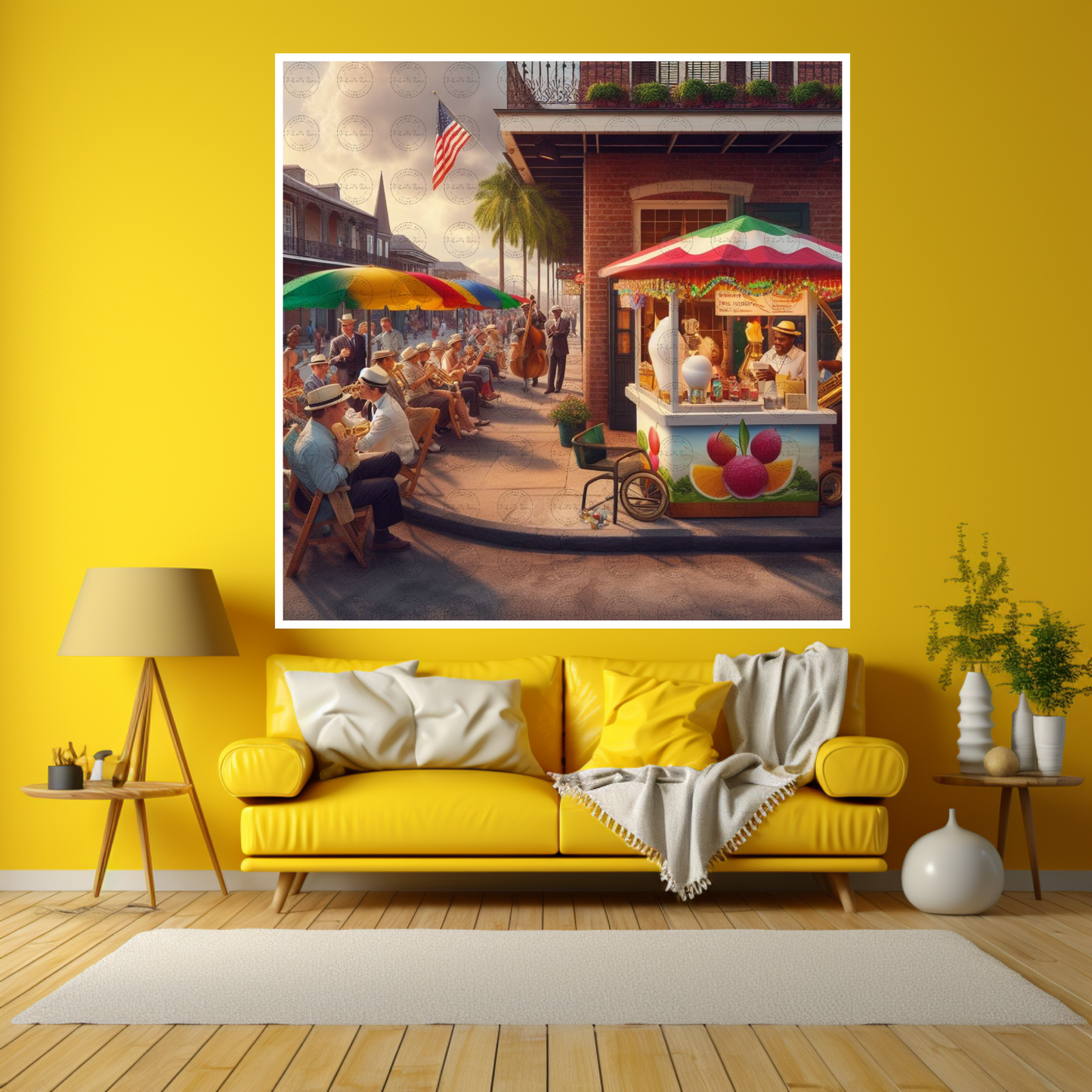 Digital Art - NOLA Dreams: The Sweet Symphony of Sno-Ball Stand - #2012