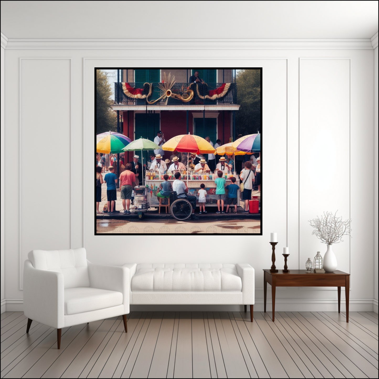 Digital Art - NOLA Dreams: The Sweet Symphony of Sno-Ball Stand - #2014