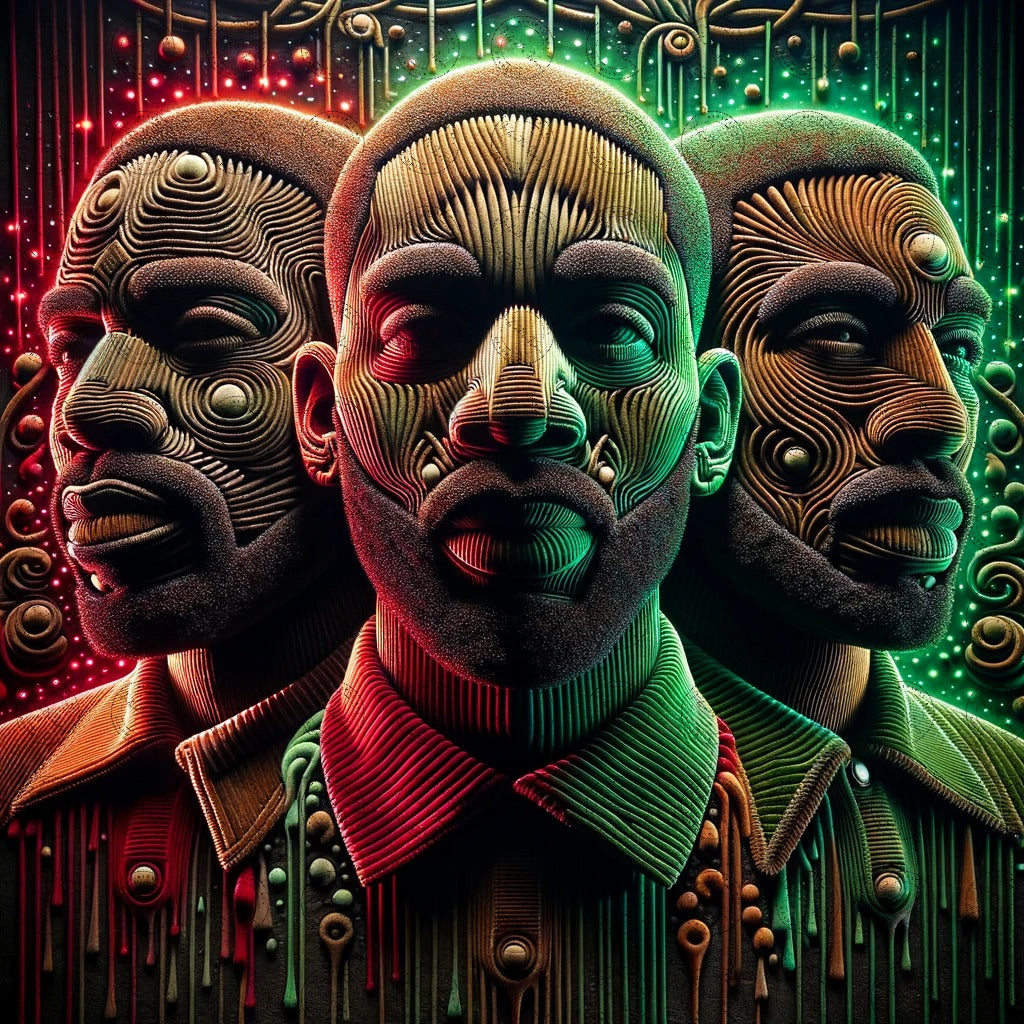 Digital Art - Glossy Rappers: A Candy-Coated Beat #2015