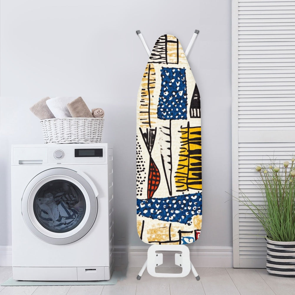 Ironing Board Cover - Velvet's View - Elegant Adinkra-Inspired Fabric Collection