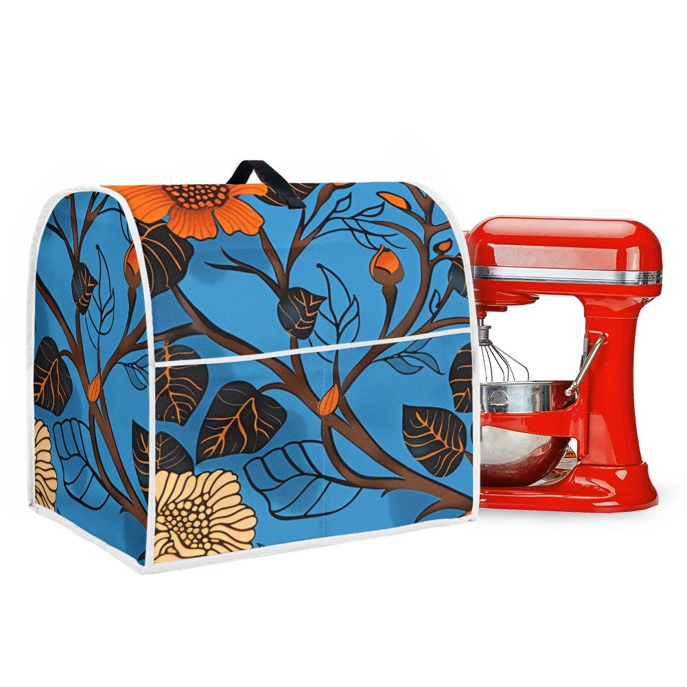 Mixer cover- Velvet's View - Elegant Adinkra-Inspired Fabric Collection