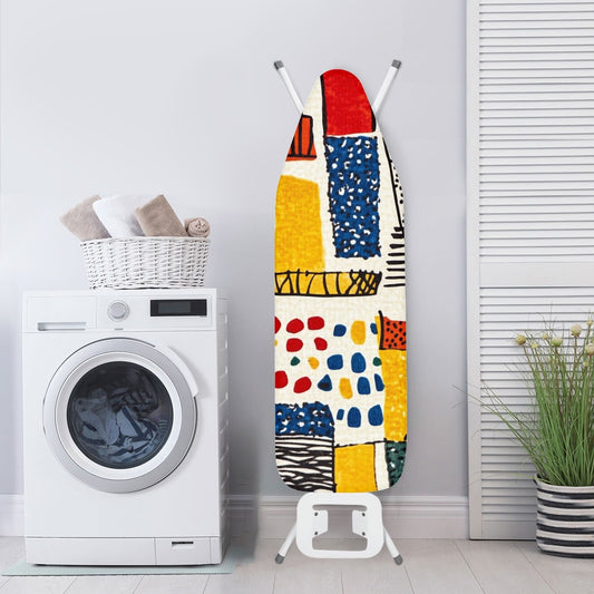 Ironing Board Cover - Velvet's View - Elegant Adinkra-Inspired Fabric Collection