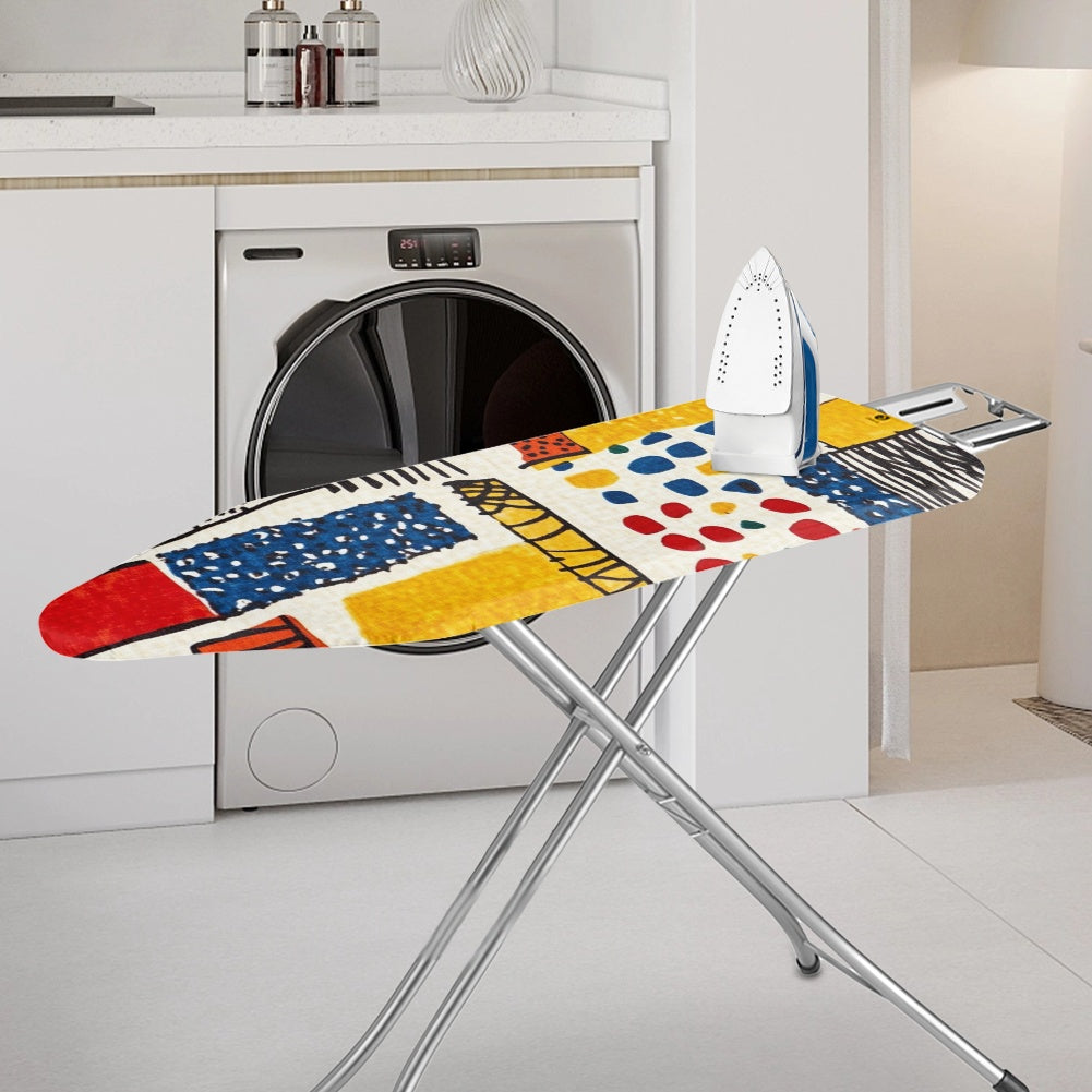 Ironing Board Cover - Velvet's View - Elegant Adinkra-Inspired Fabric Collection