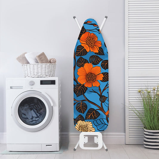 Ironing Board Cover - Velvet's View - Elegant Adinkra-Inspired Fabric Collection