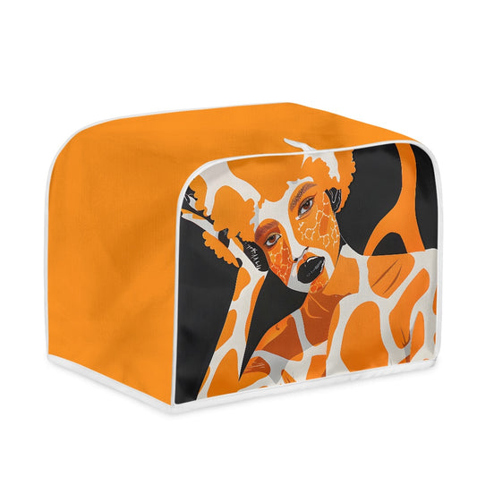 Toaster Cover - Velvet's View - Giraffe Essence - A Fusion of Nature and Elegance Collection