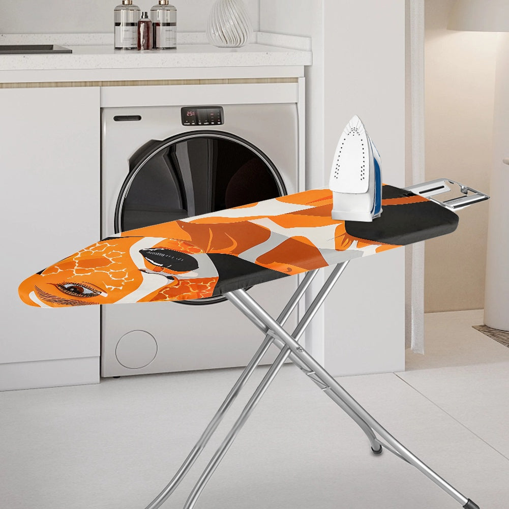 Ironing Board Cover - Velvet's View - Giraffe Essence - A Fusion of Nature and Elegance Collection
