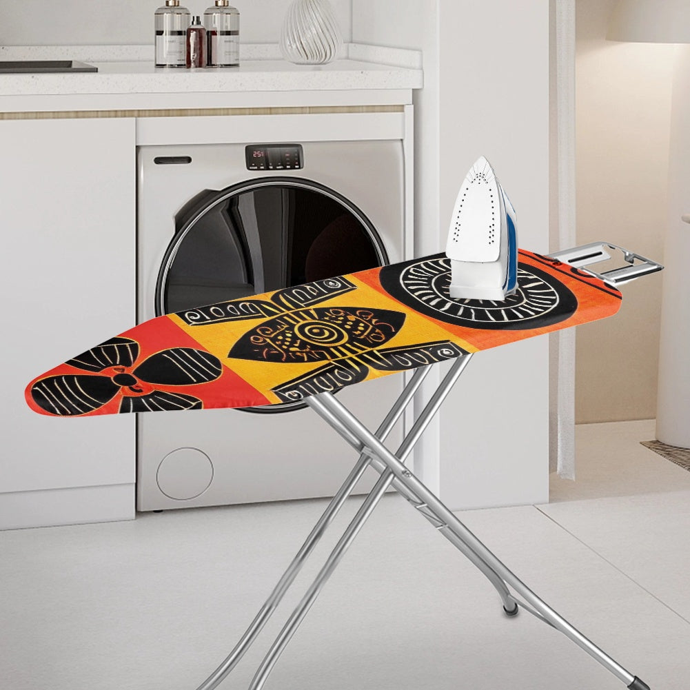 Elegant Adinkra-Inspired Fabric Collection - Ironing Board Cover-#2011