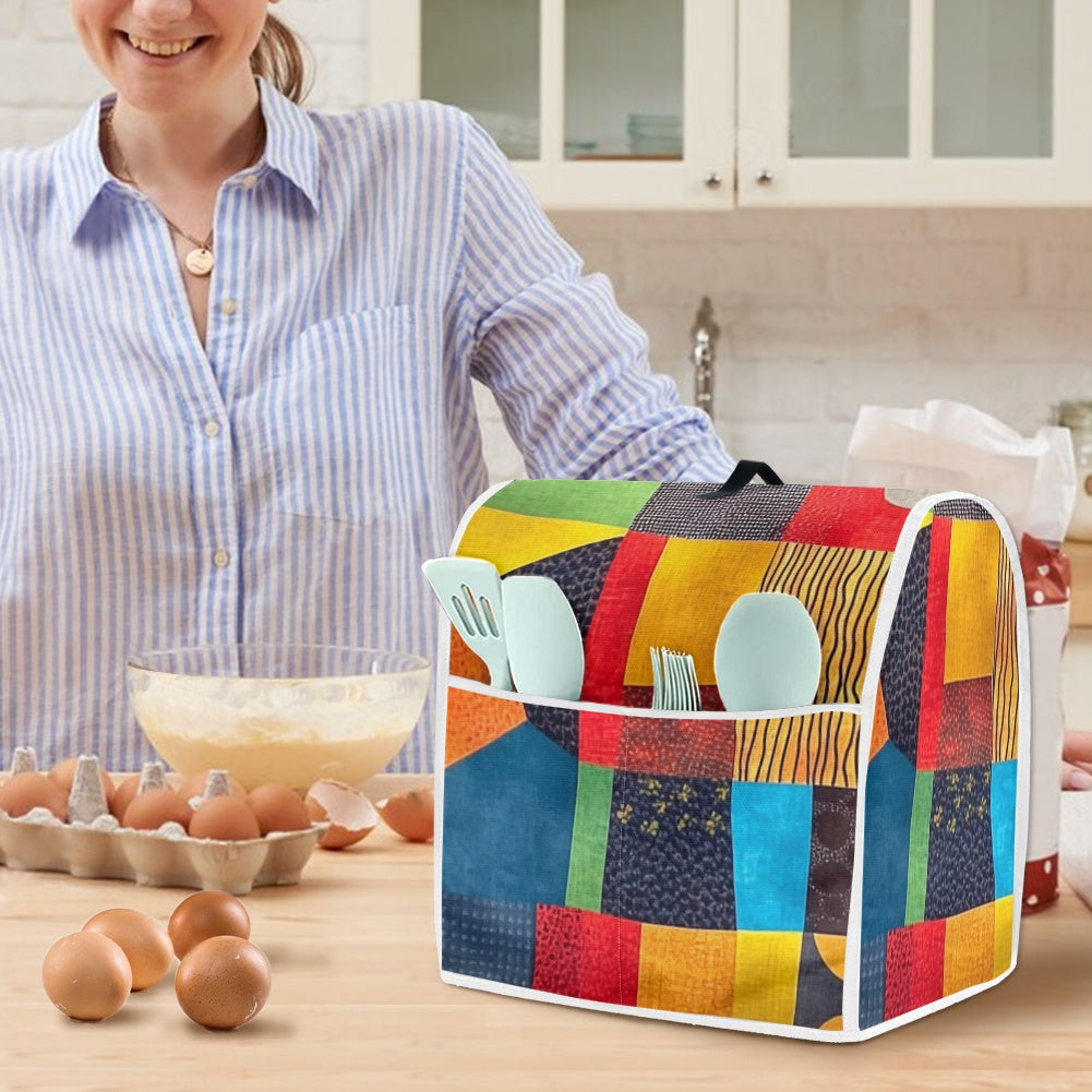 Mixer cover- Velvet's View - Elegant Adinkra-Inspired Fabric Collection