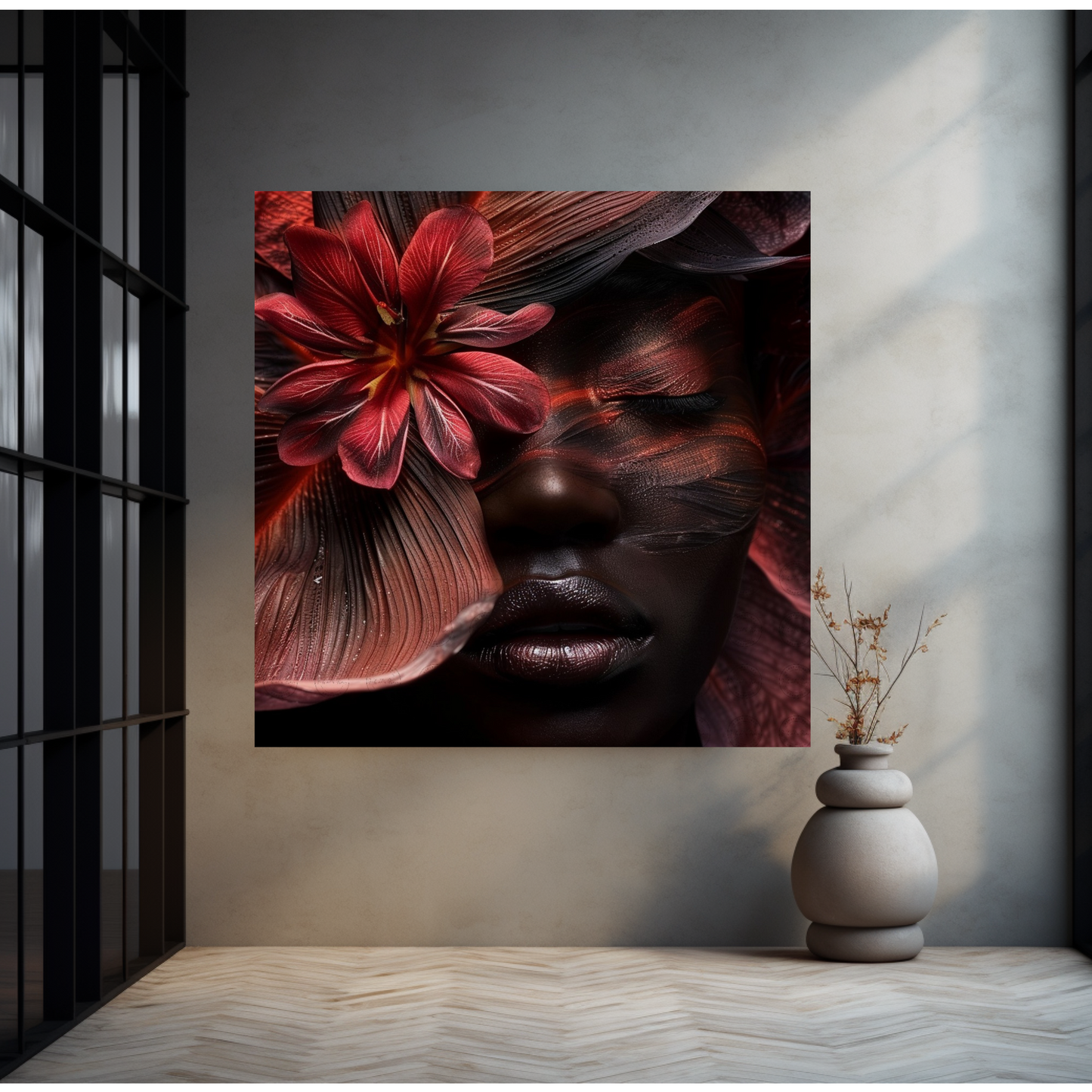 Digital Art - Botanical Elegance: A Verdant Veil - #2023