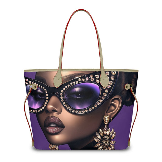 Shades of Velvet Collection - Women PU Leather Handbags - #2011