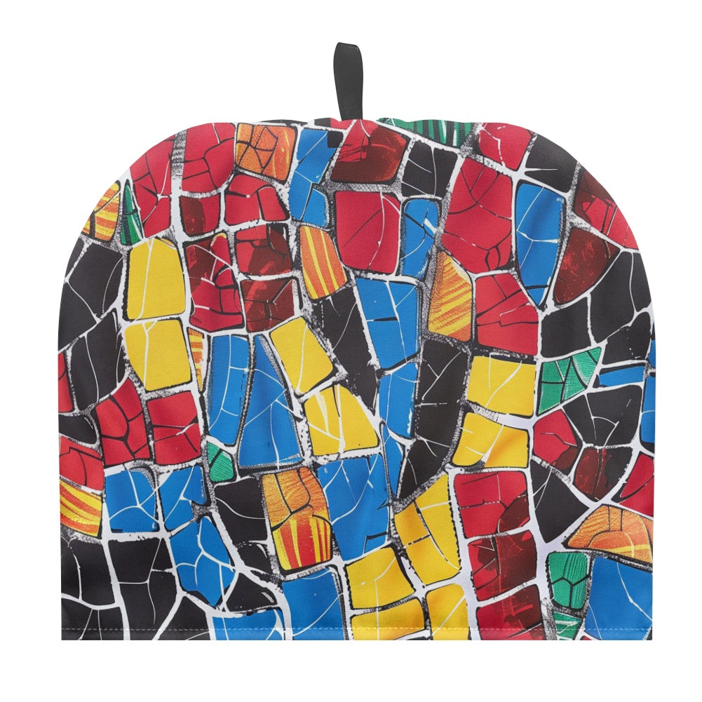 Cavcas Teapot Cover - Velvet's View - Elegant Adinkra-Inspired Fabric Collection -