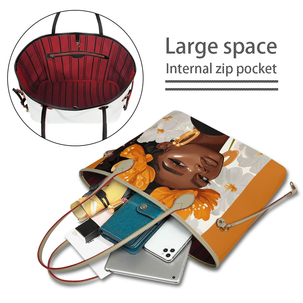 Blooming Radiance Collection Collection - Women PU Leather Handbags - #2012