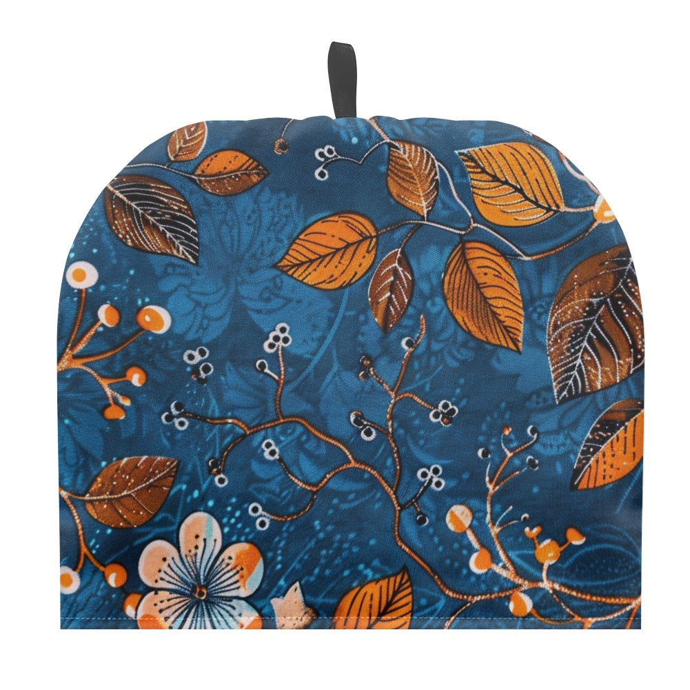 Cavcas Teapot Cover - Velvet's View - Elegant Adinkra-Inspired Fabric Collection -