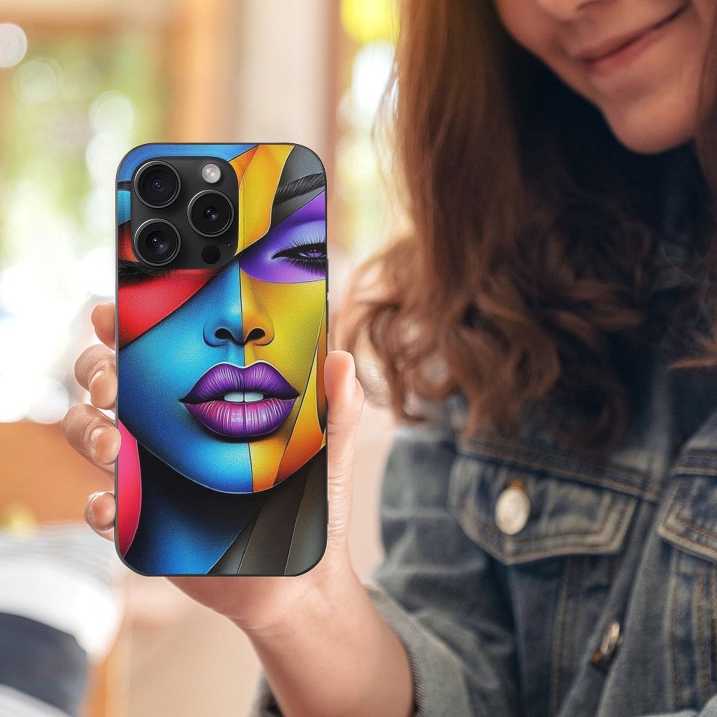 Case for iPhone 15 Series Case for iPhone 15 Pro - Black Girl Art - Velvet's View