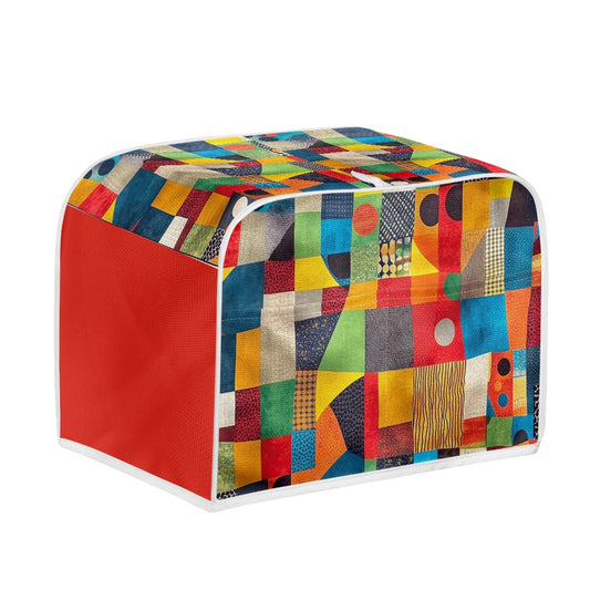 Elegant Adinkra-Inspired Fabric Collection -Toaster Cover - #2014