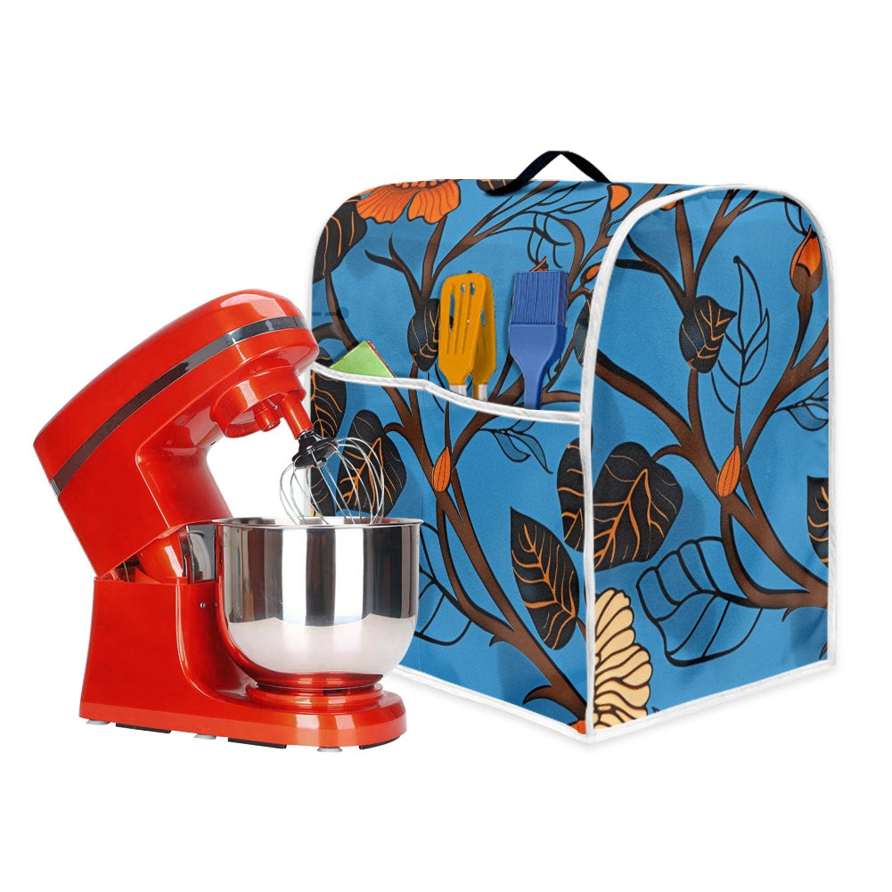 Mixer cover- Velvet's View - Elegant Adinkra-Inspired Fabric Collection