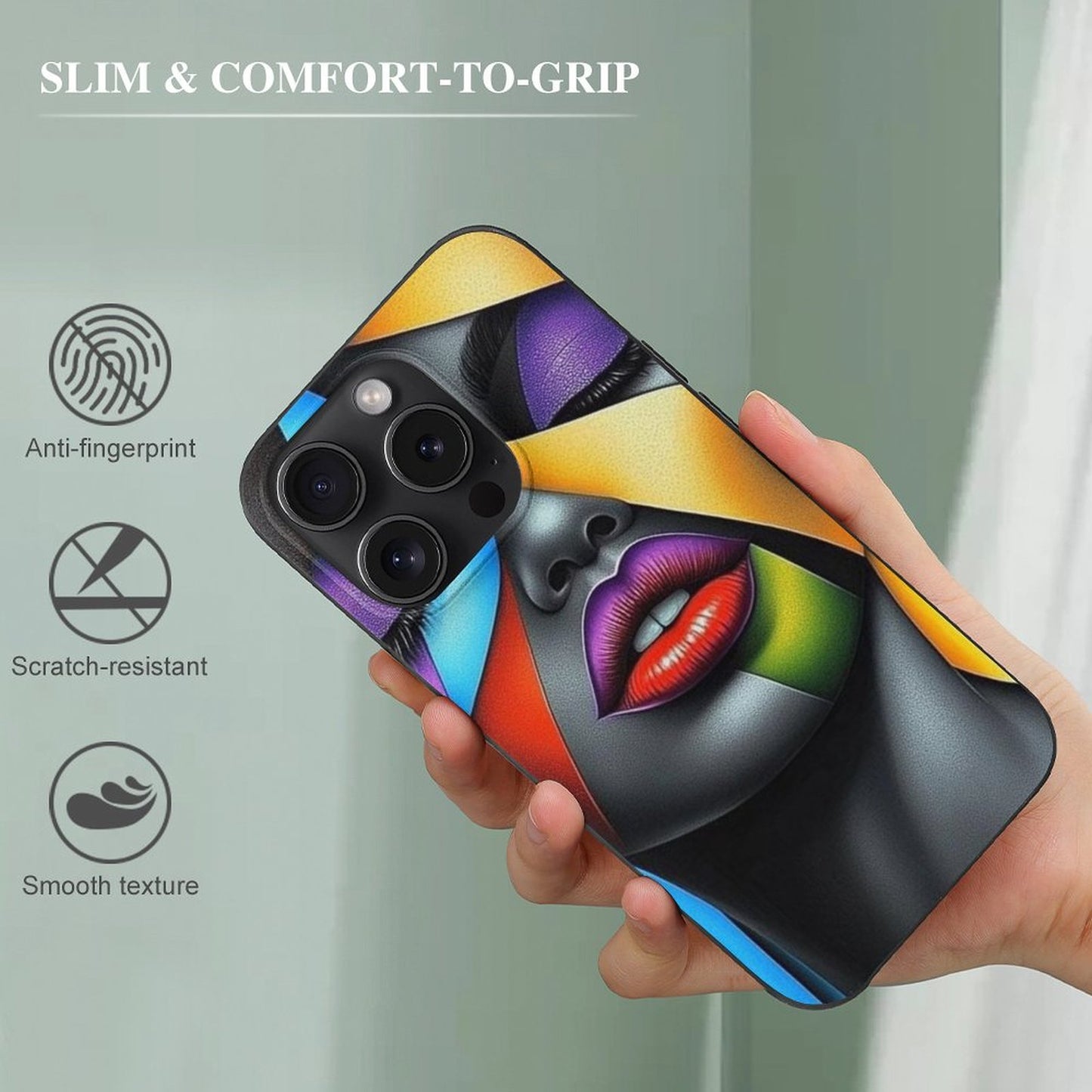 Case for iPhone 15 Series Case for iPhone 15 Pro Max - Black Girl Art - Velvet's View