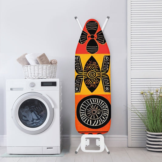 Elegant Adinkra-Inspired Fabric Collection - Ironing Board Cover-#2011