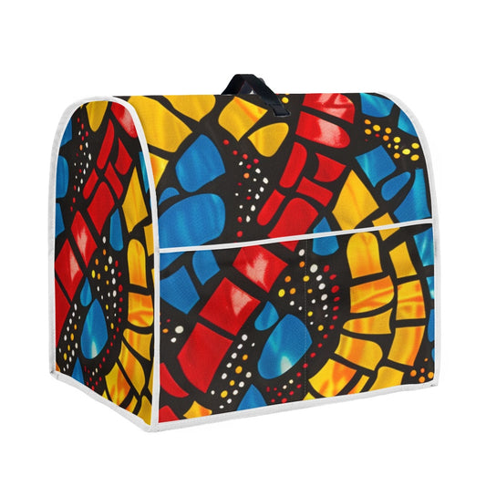 Mixer cover- Velvet's View - Elegant Adinkra-Inspired Fabric Collection