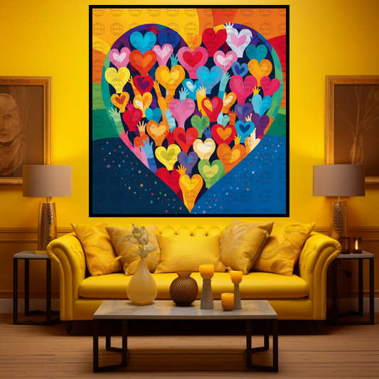 Digital Art - United Colors of Humanity #2015